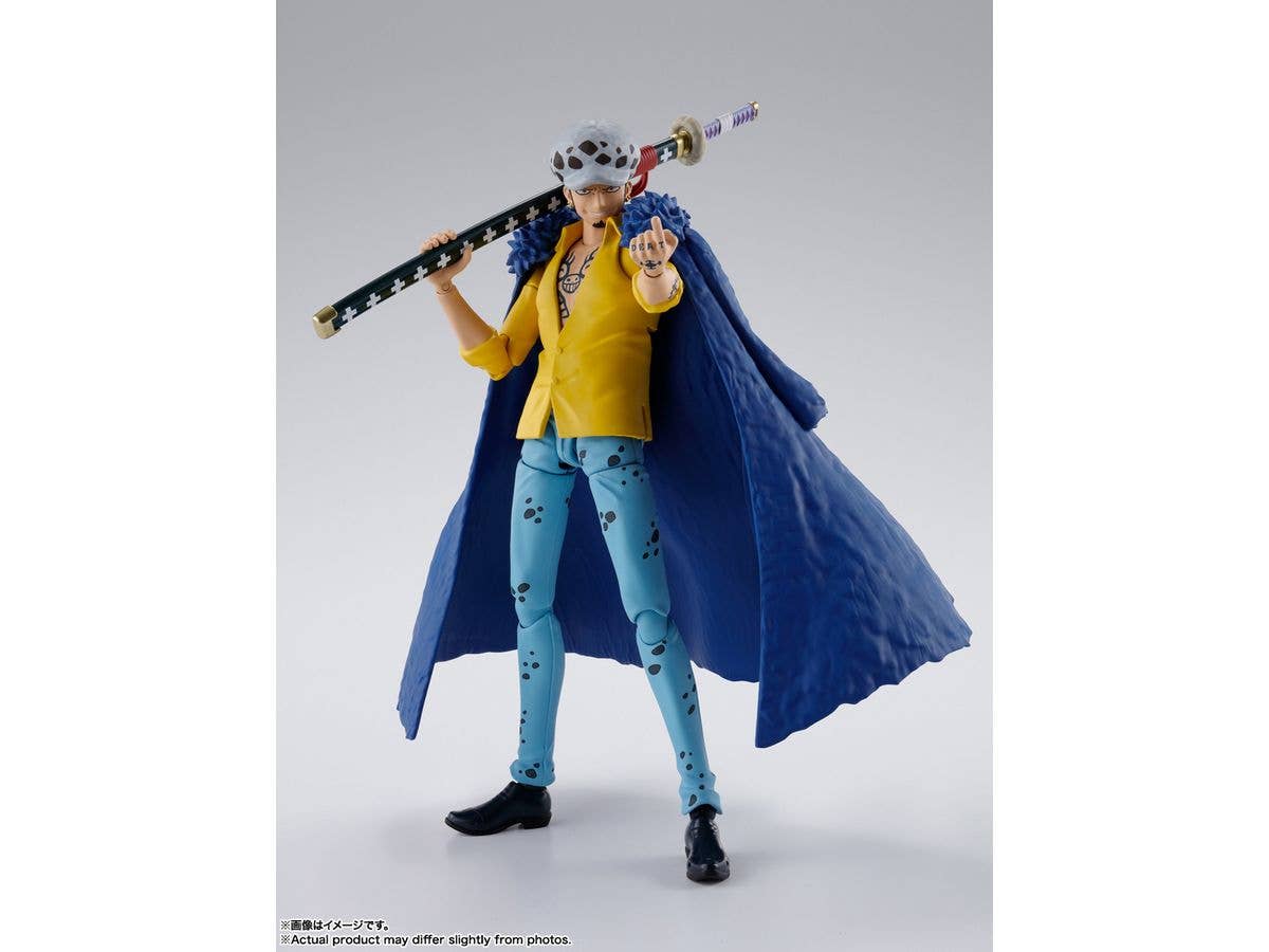 BANDAI Spirits TRAFALGAR.LAW -The Raid on Onigashima- "ONE PIECE" TAMASHII NATIONS S.H.Figuarts | 4573102660534