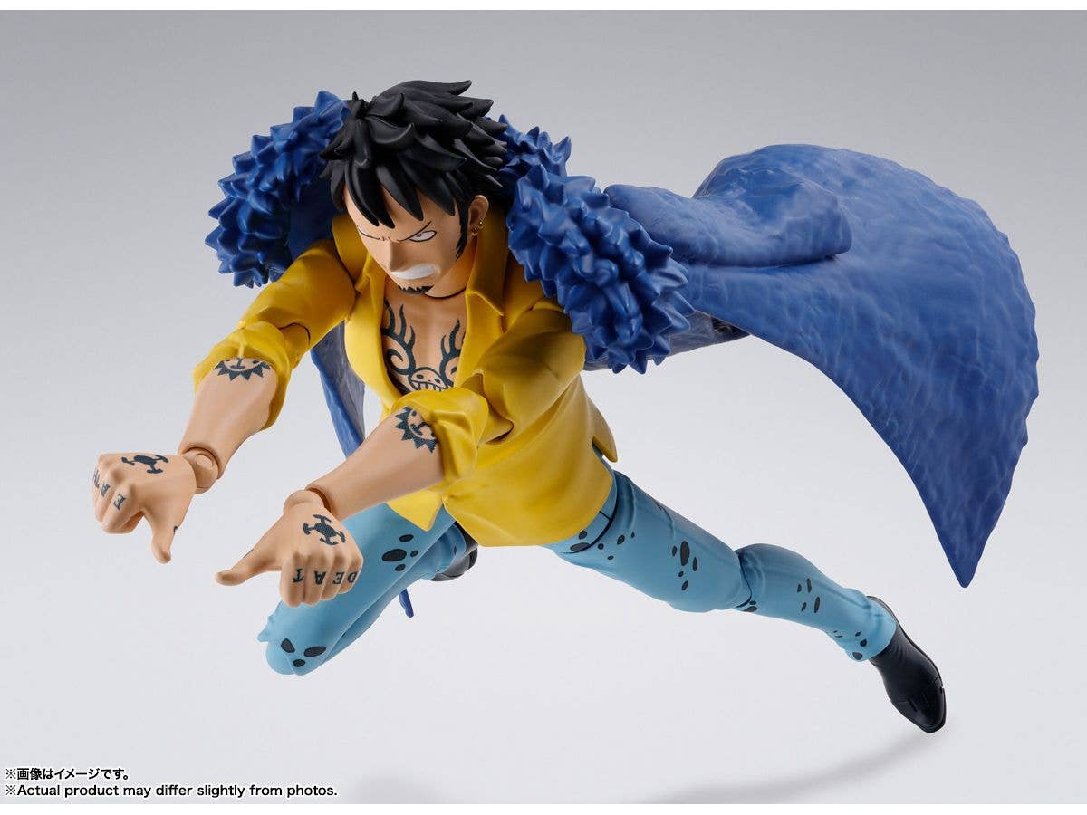 BANDAI Spirits TRAFALGAR.LAW -The Raid on Onigashima- "ONE PIECE" TAMASHII NATIONS S.H.Figuarts | 4573102660534