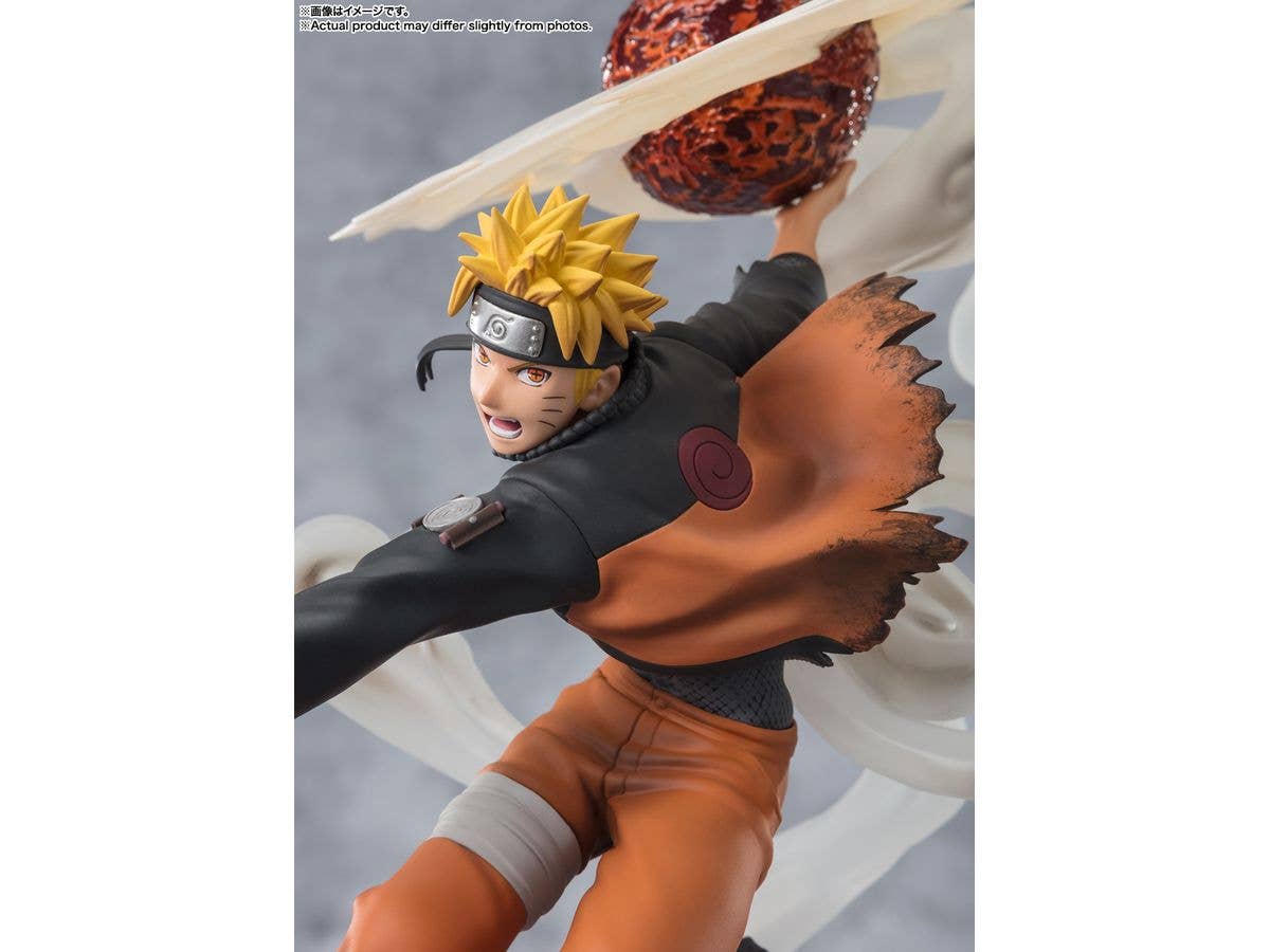 BANDAI Spirits ［EXTRA BATTLE］NARUTO UZUMAKI-Sage Art: Lava Release Rasenshuriken- "NARUTO -SHIPPUDEN-", TAMASHII NATIONS FiguartsZERO | 4573102660558