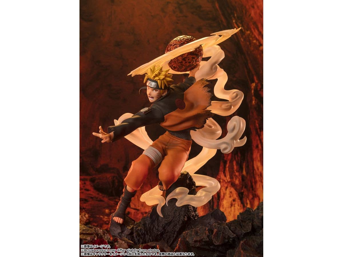 BANDAI Spirits ［EXTRA BATTLE］NARUTO UZUMAKI-Sage Art: Lava Release Rasenshuriken- "NARUTO -SHIPPUDEN-", TAMASHII NATIONS FiguartsZERO | 4573102660558