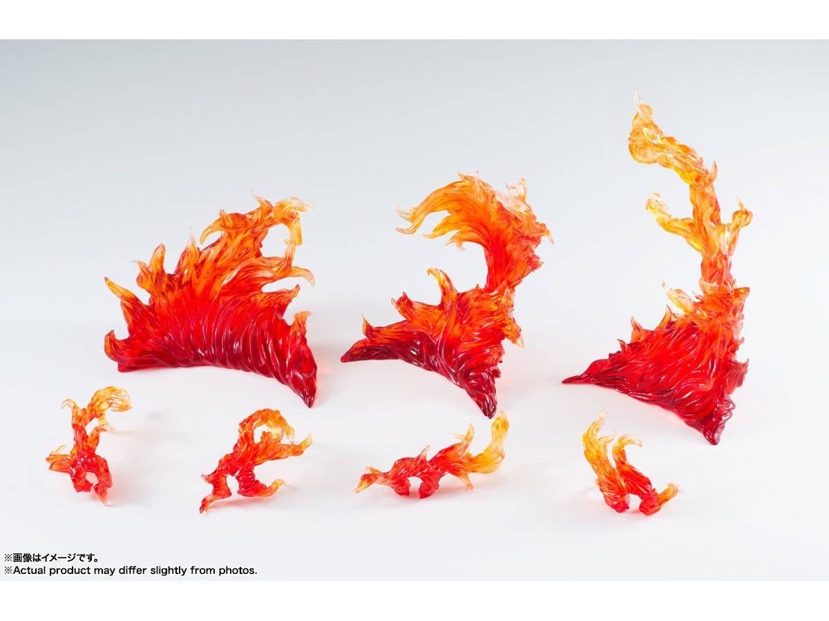 BANDAI Tamashii Burning Flame Red Ver. For S.H.Figuarts , TAMASHII NATIONS Tamashii Effect | 4573102660596