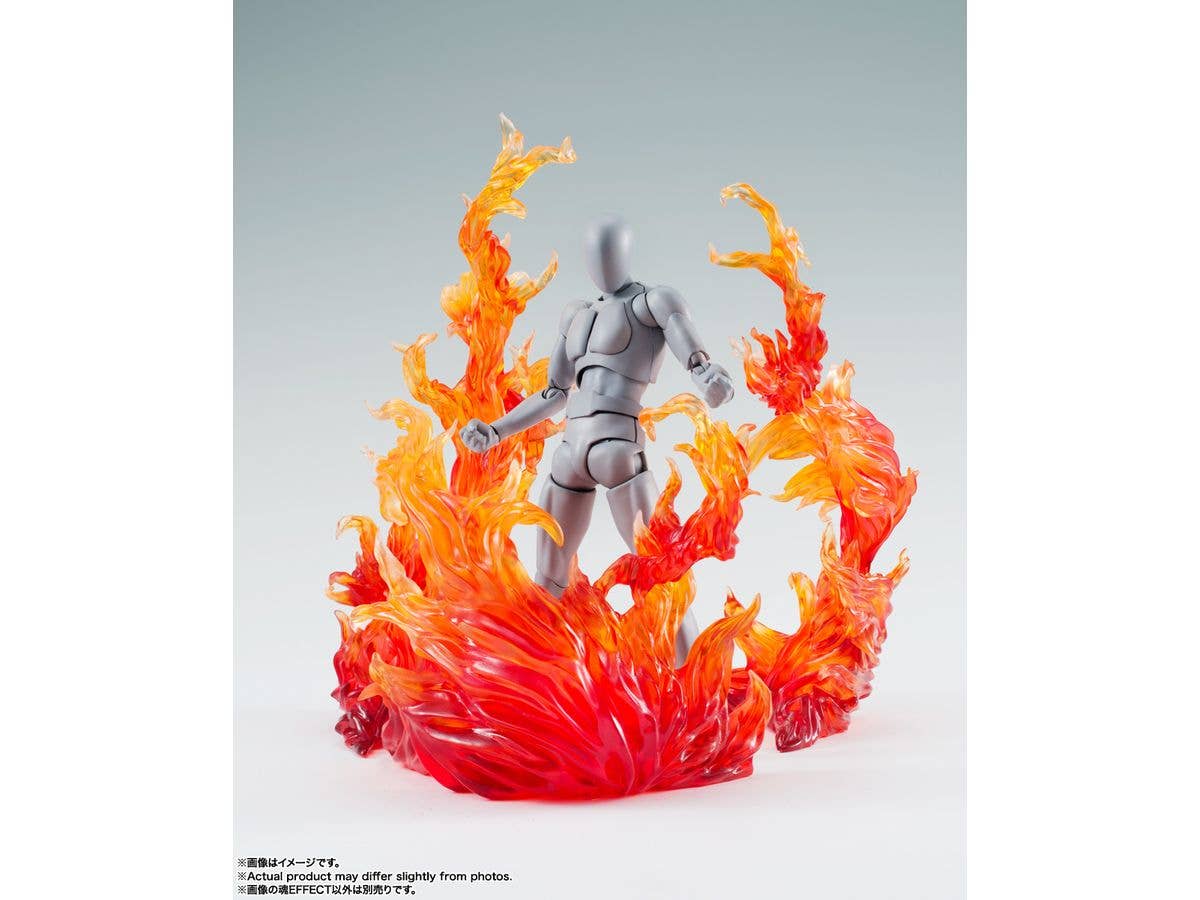BANDAI Tamashii Burning Flame Red Ver. For S.H.Figuarts , TAMASHII NATIONS Tamashii Effect | 4573102660596