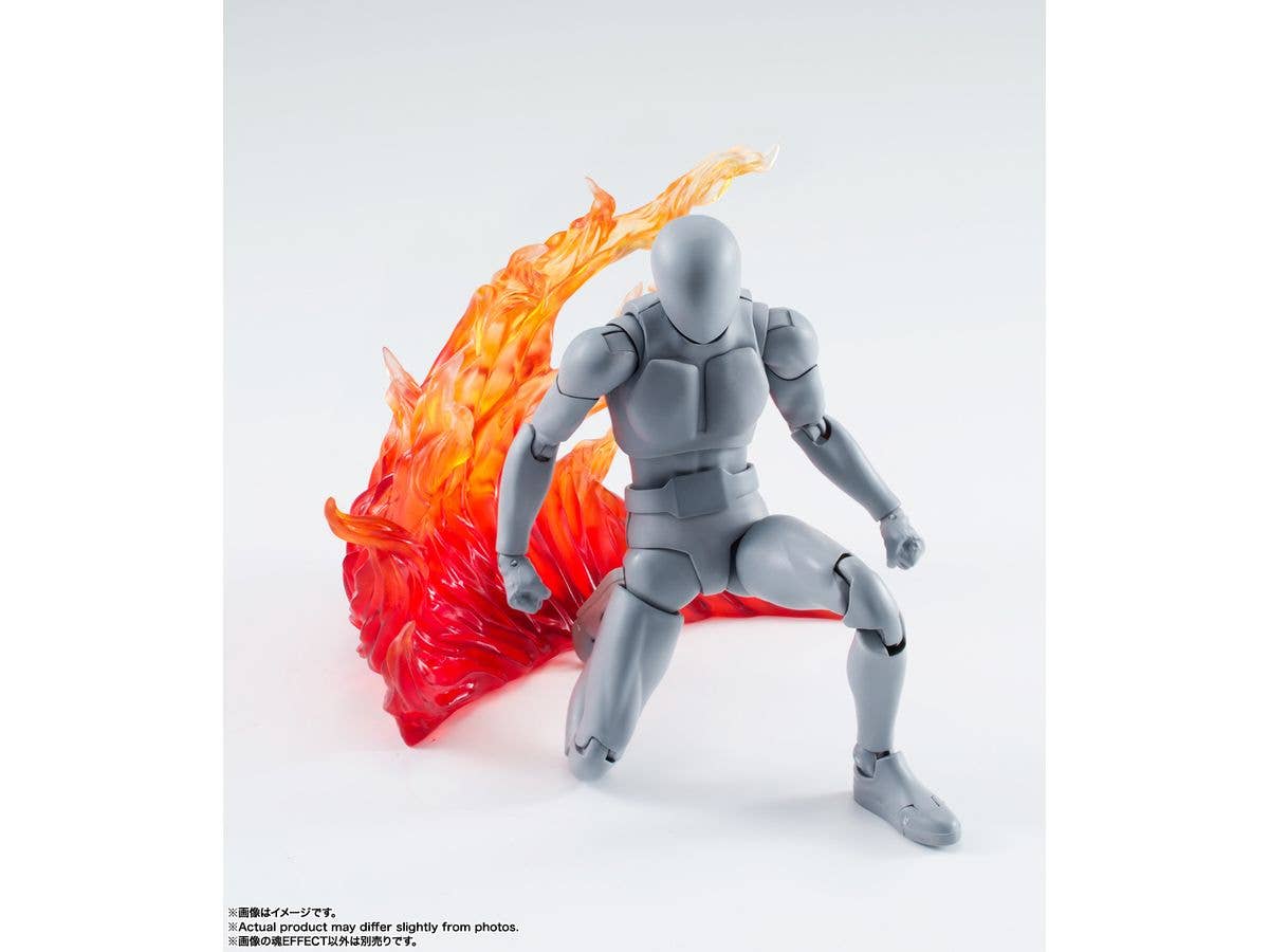BANDAI Tamashii Burning Flame Red Ver. For S.H.Figuarts , TAMASHII NATIONS Tamashii Effect | 4573102660596