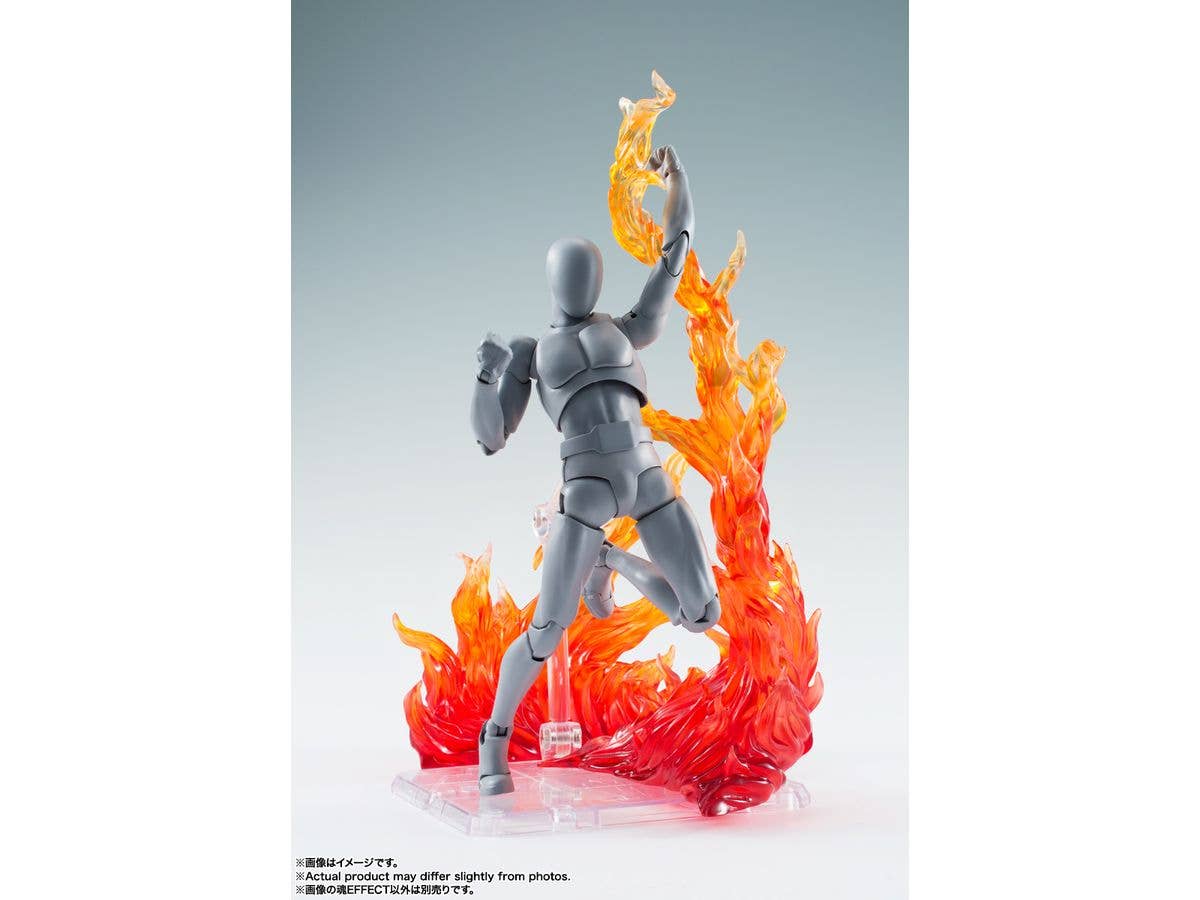 BANDAI Tamashii Burning Flame Red Ver. For S.H.Figuarts , TAMASHII NATIONS Tamashii Effect | 4573102660596