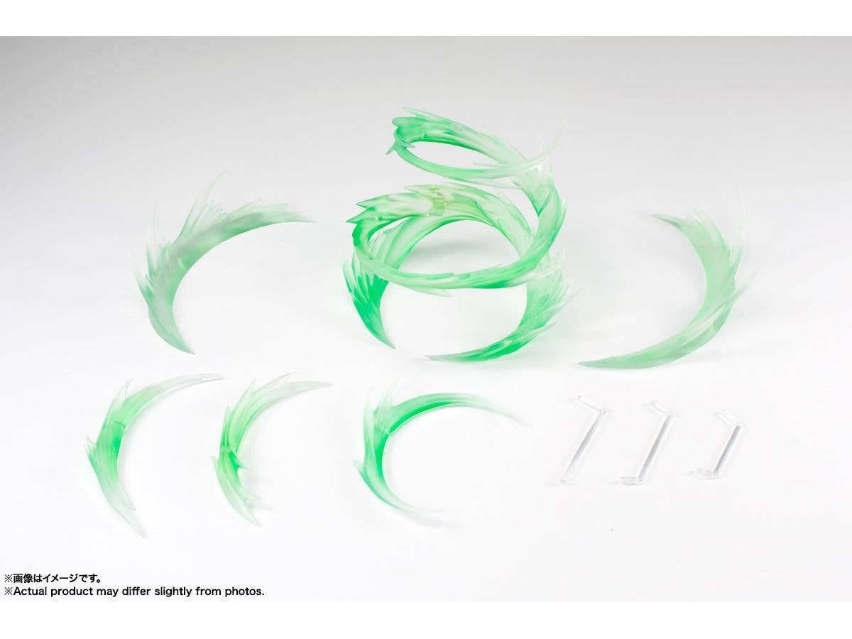 BANDAI Tamashii Wind Green Ver. For S.H.Figuarts , Tamashi Nations Tamashii Effect | 4573102660619