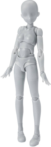 BANDAI Spirits BODY-CHAN -School Life- Edition DX SET (Gray Color Ver.), TAMASHII NATIONS S.H.Figuarts | 4573102660664