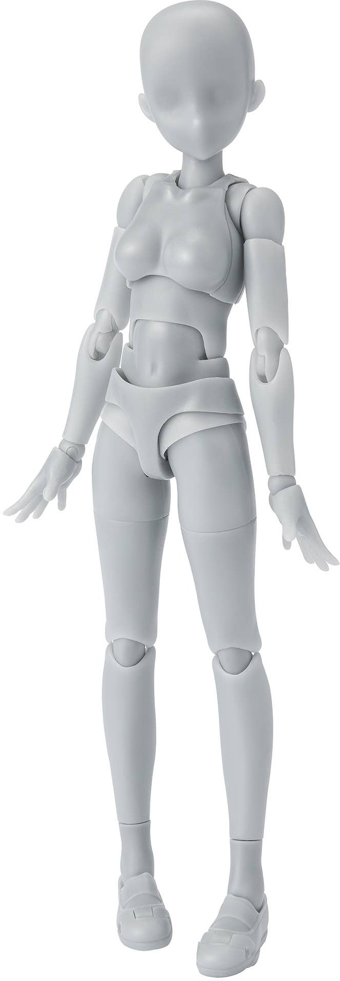BANDAI Spirits BODY-CHAN -School Life- Edition DX SET (Gray Color Ver.), TAMASHII NATIONS S.H.Figuarts | 4573102660664
