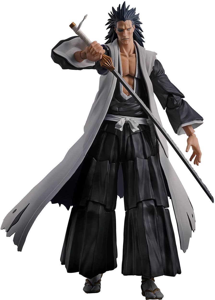 BANDAI Spirits KENPACHI ZARAKI "BLEACH:Thousand-Year Blood War", TAMASHII NATIONS S.H.Figuarts | 4573102661692