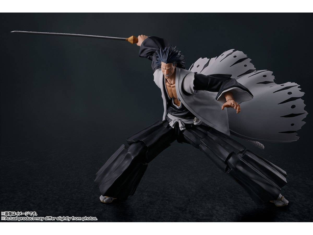 BANDAI Spirits KENPACHI ZARAKI "BLEACH:Thousand-Year Blood War", TAMASHII NATIONS S.H.Figuarts | 4573102661692