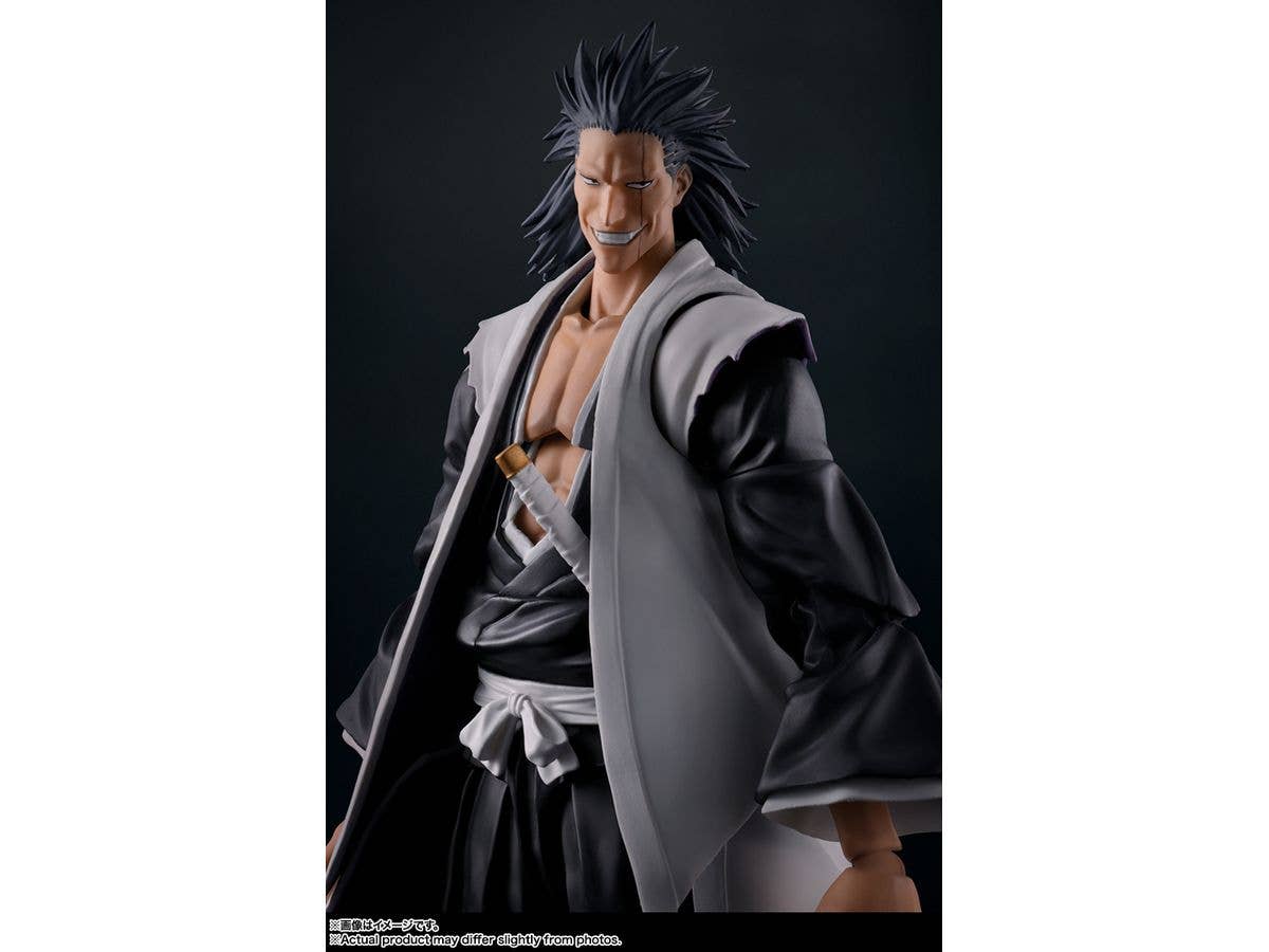 BANDAI Spirits KENPACHI ZARAKI "BLEACH:Thousand-Year Blood War", TAMASHII NATIONS S.H.Figuarts | 4573102661692
