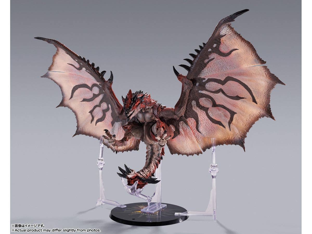BANDAI Tamashii RATHALOS -20th Anniversary Edition- "MONSTER HUNTER SERIES", TAMASHII NATIONS S.H.MonsterArts | 4573102662354