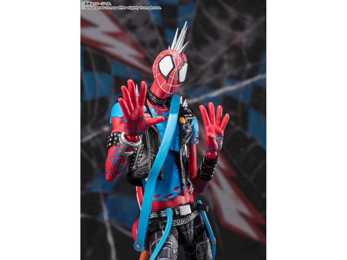 BANDAI Tamashii SPIDER-PUNK(Spider-Man: Across the Spider-Verse)  "Spider-Man: Across the Spider-Verse", TAMASHII NATIONS S.H.Figuarts | 4573102662576