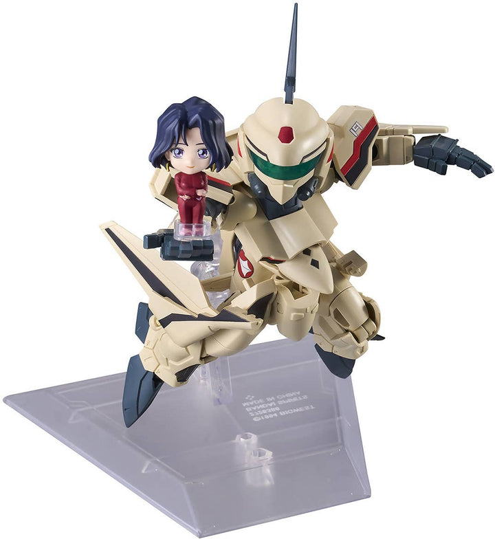 BANDAI Tamashii YF-19(ISAMU ALVA DYSON USE) with MYUNG FANG LONE "MACROSS PLUS", TAMASHII NATIONS TINY SESSION | 4573102664204