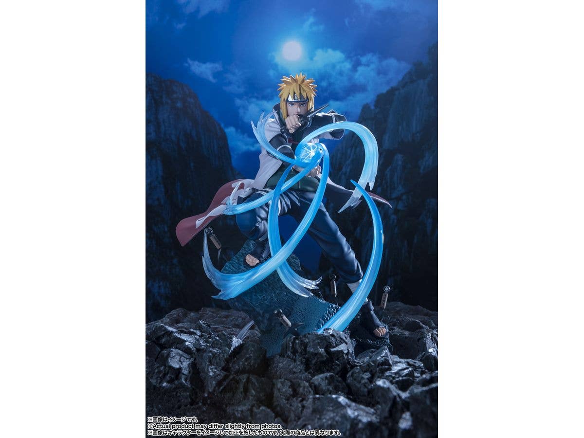 BANDAI Tamashii [EXTRA BATTLE] Minato Namikaze-Rasengan- "NARUTO -SHIPPUDEN-", TAMASHII NATIONS Figuarts ZERO | 4573102664525