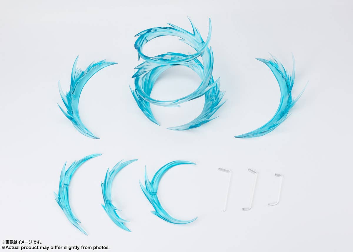 BANDAI Tamashii WIND Blue Ver. for S.H.Figuarts "-", TAMASHII NATIONS TAMASHII EFFECT | 4573102664709