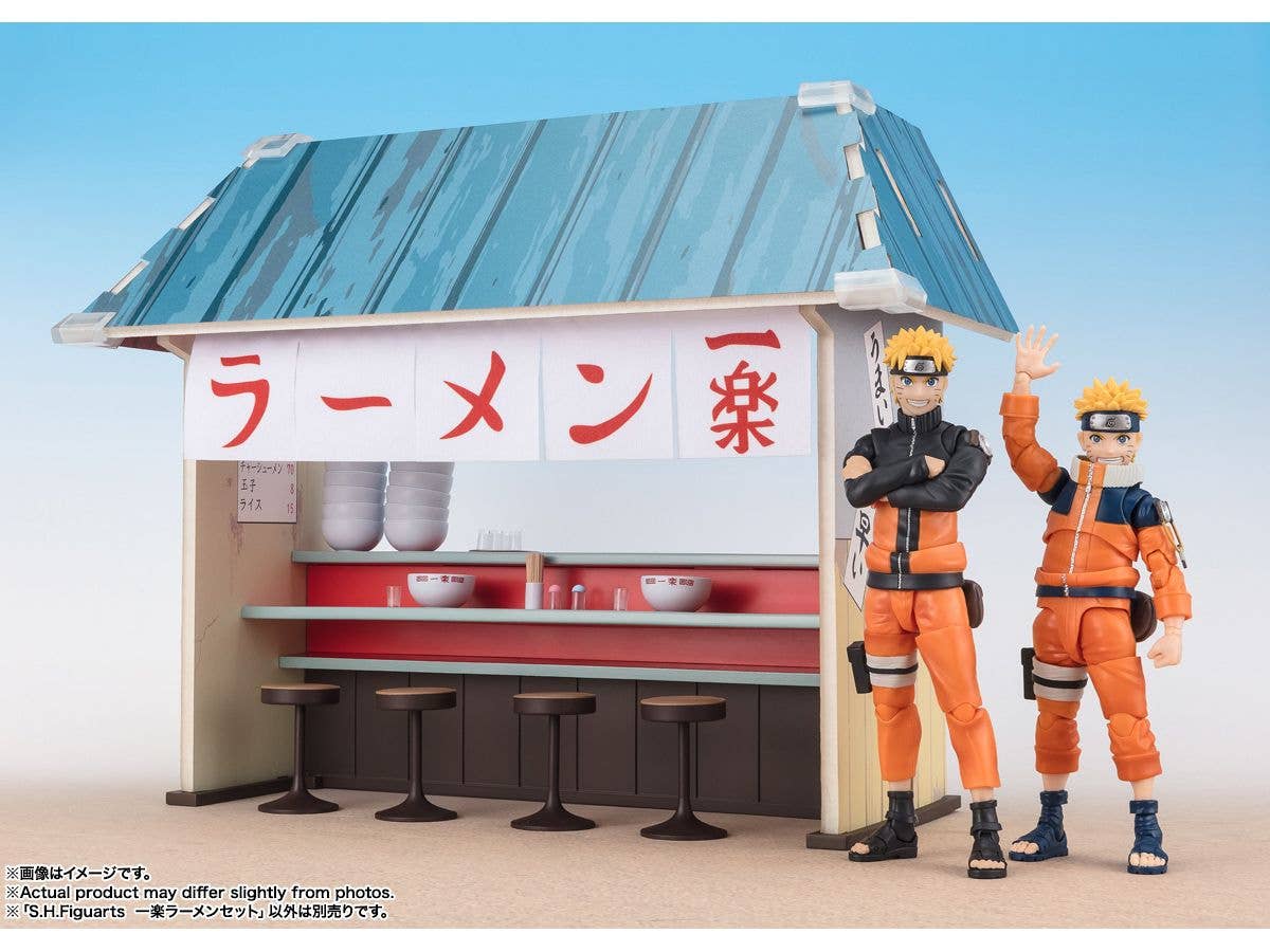 BANDAI Tamashii ICHIRAKU RAMEN SET "NARUTO", TAMASHII NATIONS S.H.Figuarts | 4573102664723