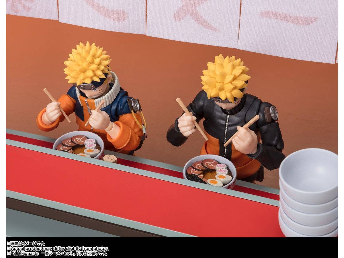 BANDAI Tamashii ICHIRAKU RAMEN SET "NARUTO", TAMASHII NATIONS S.H.Figuarts | 4573102664723
