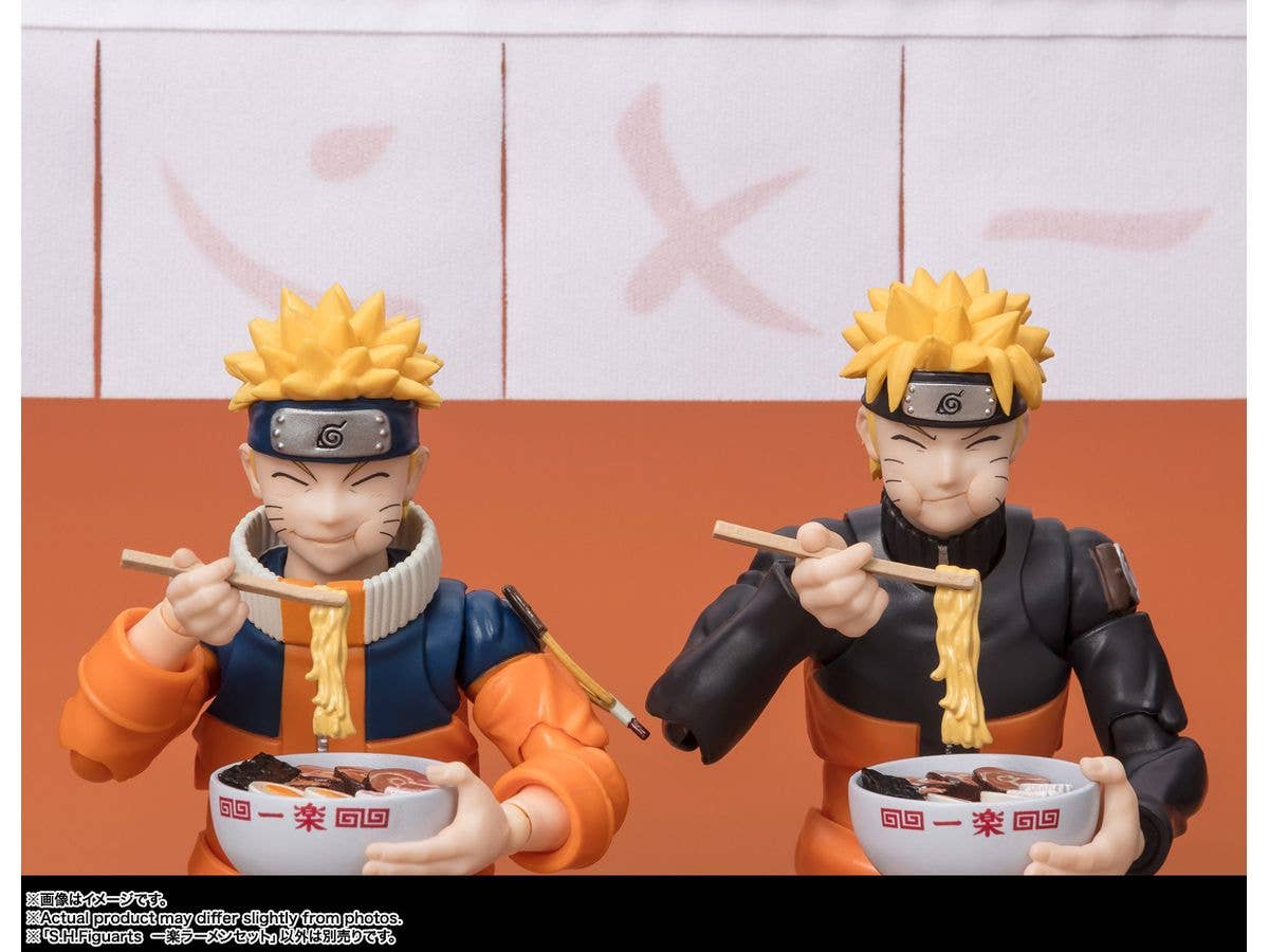 BANDAI Tamashii ICHIRAKU RAMEN SET "NARUTO", TAMASHII NATIONS S.H.Figuarts | 4573102664723