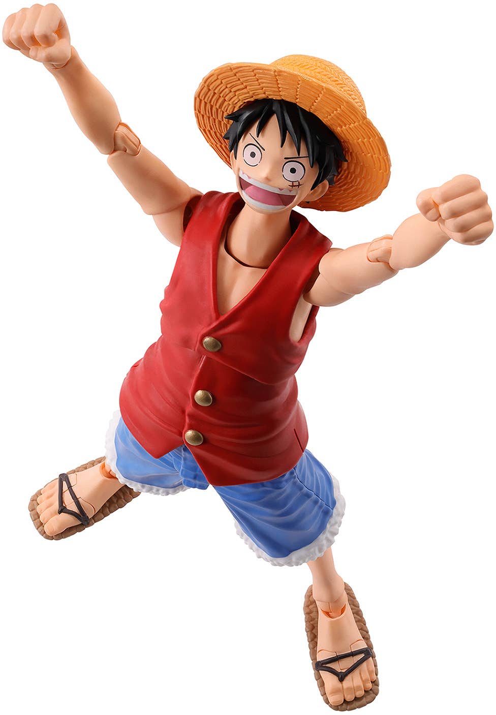 BANDAI Tamashii MONKEY.D.LUFFY -ROMANCE DAWN- "ONE PIECE", TAMASHII NATIONS S.H.Figuarts | 4573102664730