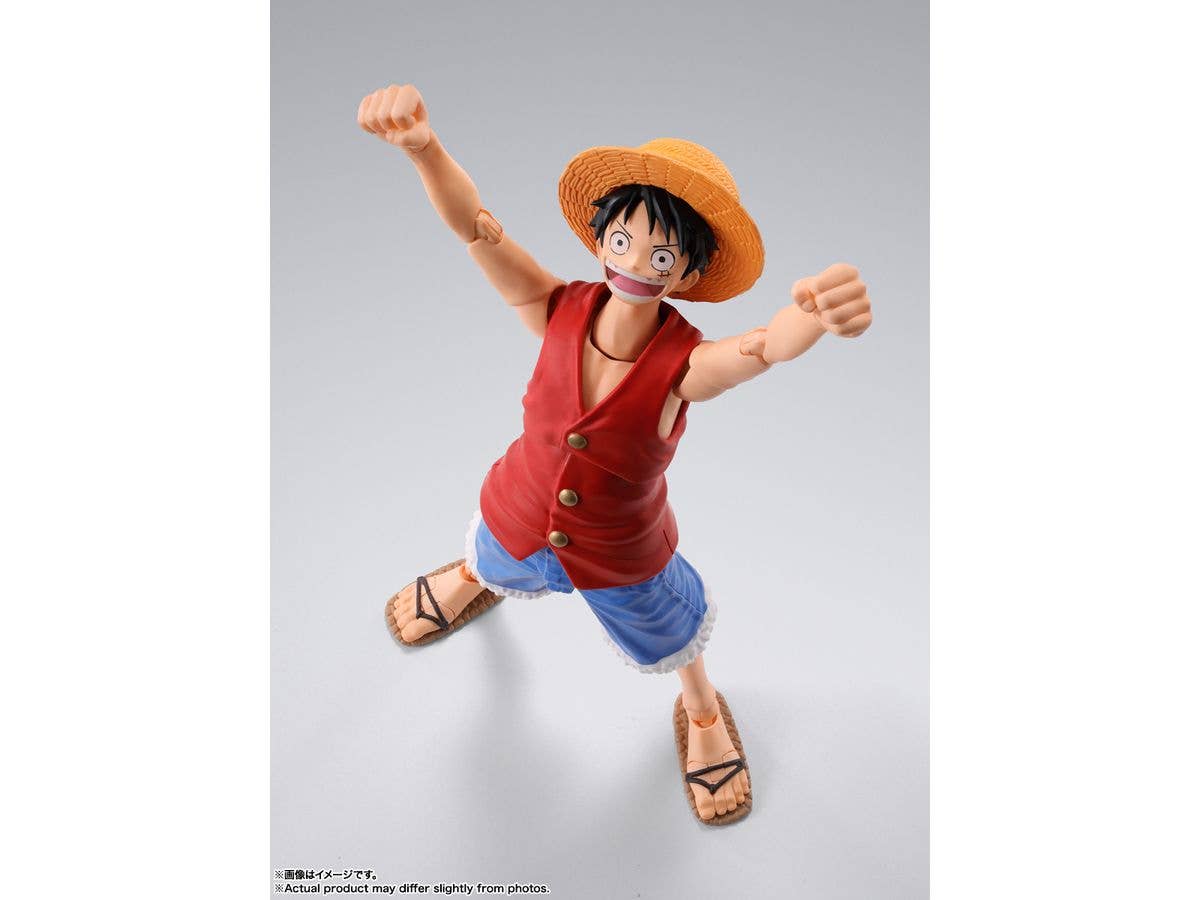 BANDAI Tamashii MONKEY.D.LUFFY -ROMANCE DAWN- "ONE PIECE", TAMASHII NATIONS S.H.Figuarts | 4573102664730