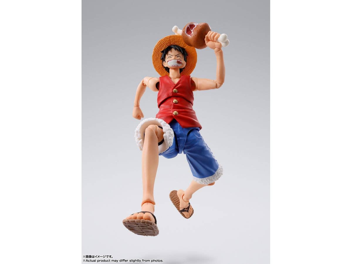 BANDAI Tamashii MONKEY.D.LUFFY -ROMANCE DAWN- "ONE PIECE", TAMASHII NATIONS S.H.Figuarts | 4573102664730