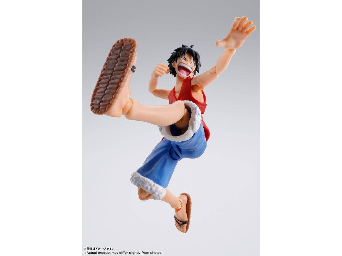 BANDAI Tamashii MONKEY.D.LUFFY -ROMANCE DAWN- "ONE PIECE", TAMASHII NATIONS S.H.Figuarts | 4573102664730