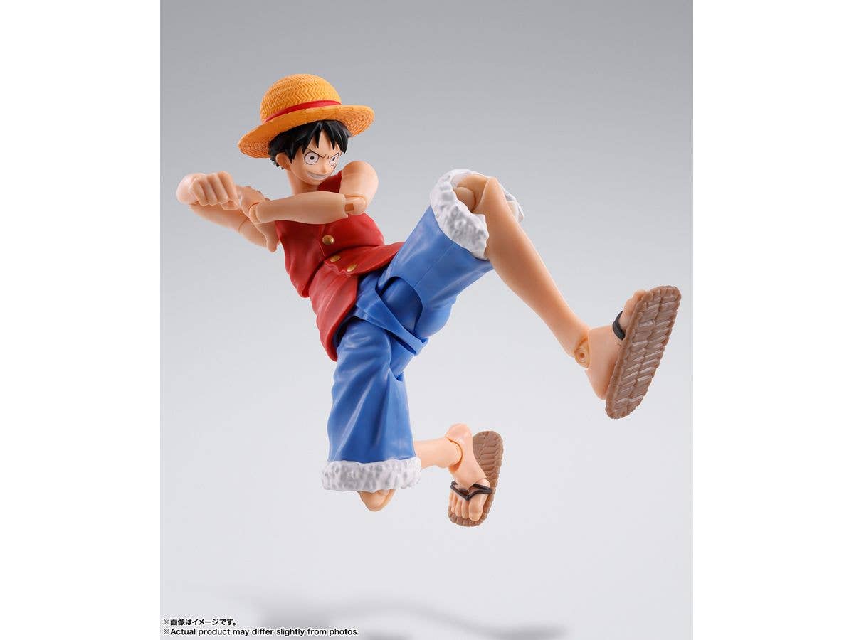 BANDAI Tamashii MONKEY.D.LUFFY -ROMANCE DAWN- "ONE PIECE", TAMASHII NATIONS S.H.Figuarts | 4573102664730