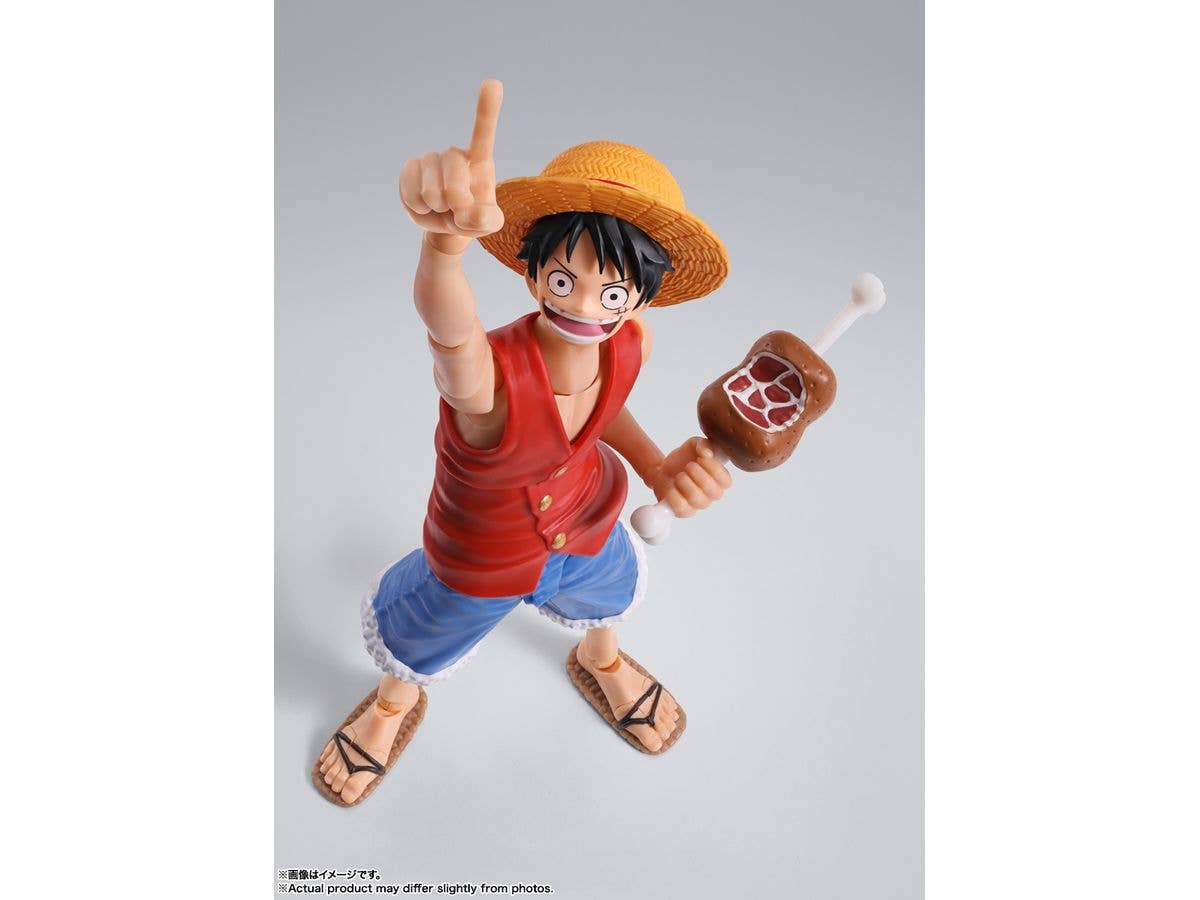 BANDAI Tamashii MONKEY.D.LUFFY -ROMANCE DAWN- "ONE PIECE", TAMASHII NATIONS S.H.Figuarts | 4573102664730