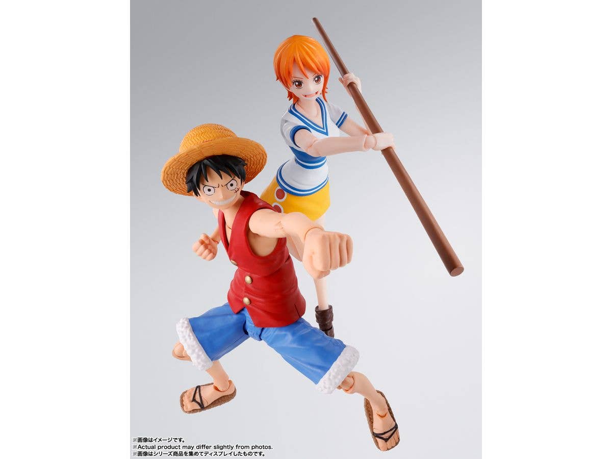 BANDAI Tamashii MONKEY.D.LUFFY -ROMANCE DAWN- "ONE PIECE", TAMASHII NATIONS S.H.Figuarts | 4573102664730