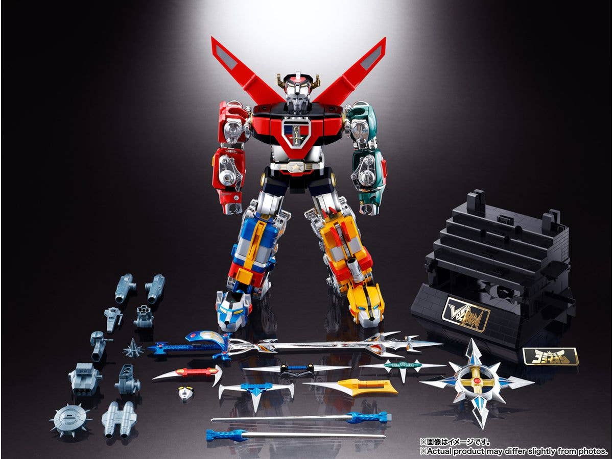 BANDAI Spirits GX-71SP VOLTRON CHOGOKIN 50th Ver. "VOLTRON", TAMASHII NATIONS SOUL OF CHOGOKIN | 4573102664846