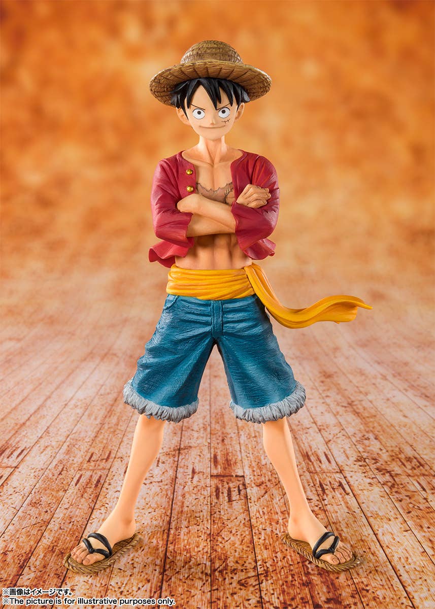 BANDAI Tamashii Straw Hat Luffy "ONE PIECE", TAMASHII NATIONS FiguartsZERO | 4573102664990