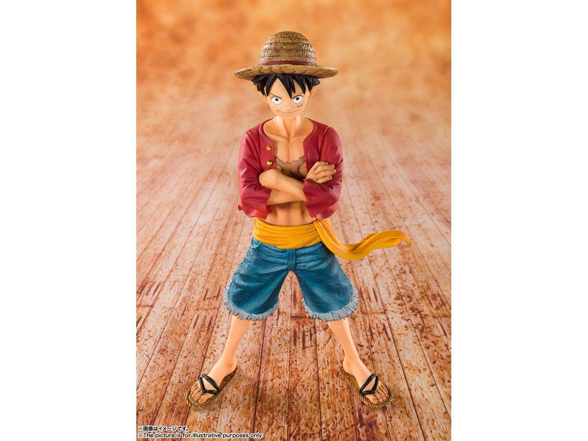 BANDAI Tamashii Straw Hat Luffy "ONE PIECE", TAMASHII NATIONS FiguartsZERO | 4573102664990