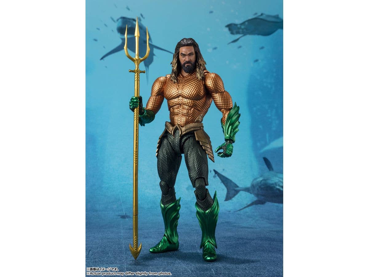 BANDAI Spirits Aquaman (Aquaman and the Lost Kingdom) "AQUAMAN AND THE LOST KINGDOM", TAMASHII NATIONS S.H.Figuarts | 4573102665010