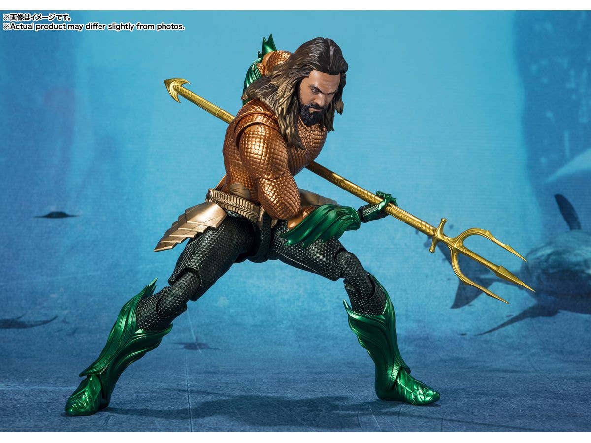 BANDAI Spirits Aquaman (Aquaman and the Lost Kingdom) "AQUAMAN AND THE LOST KINGDOM", TAMASHII NATIONS S.H.Figuarts | 4573102665010