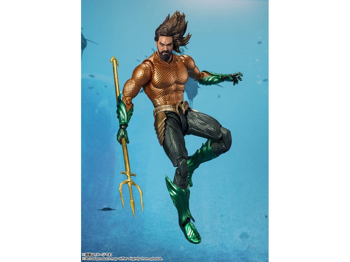BANDAI Spirits Aquaman (Aquaman and the Lost Kingdom) "AQUAMAN AND THE LOST KINGDOM", TAMASHII NATIONS S.H.Figuarts | 4573102665010