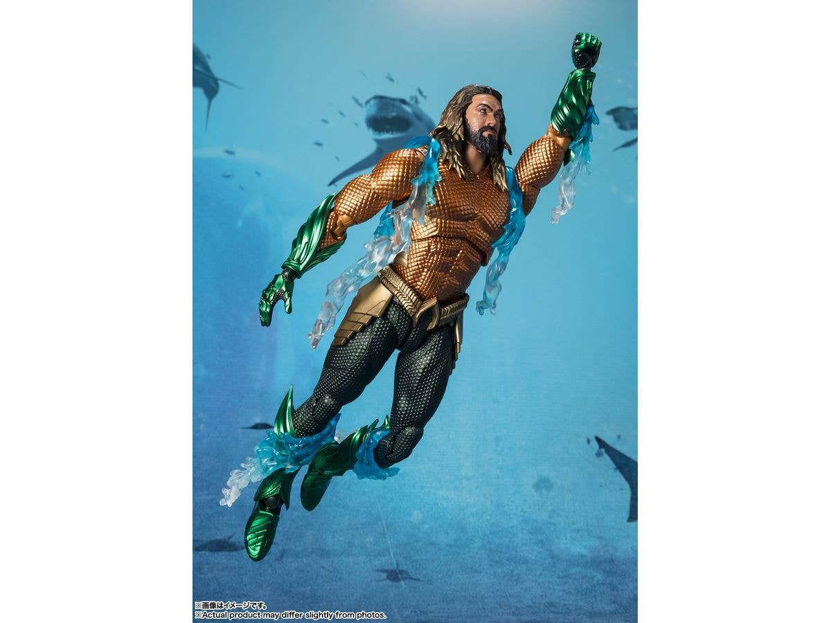BANDAI Spirits Aquaman (Aquaman and the Lost Kingdom) "AQUAMAN AND THE LOST KINGDOM", TAMASHII NATIONS S.H.Figuarts | 4573102665010