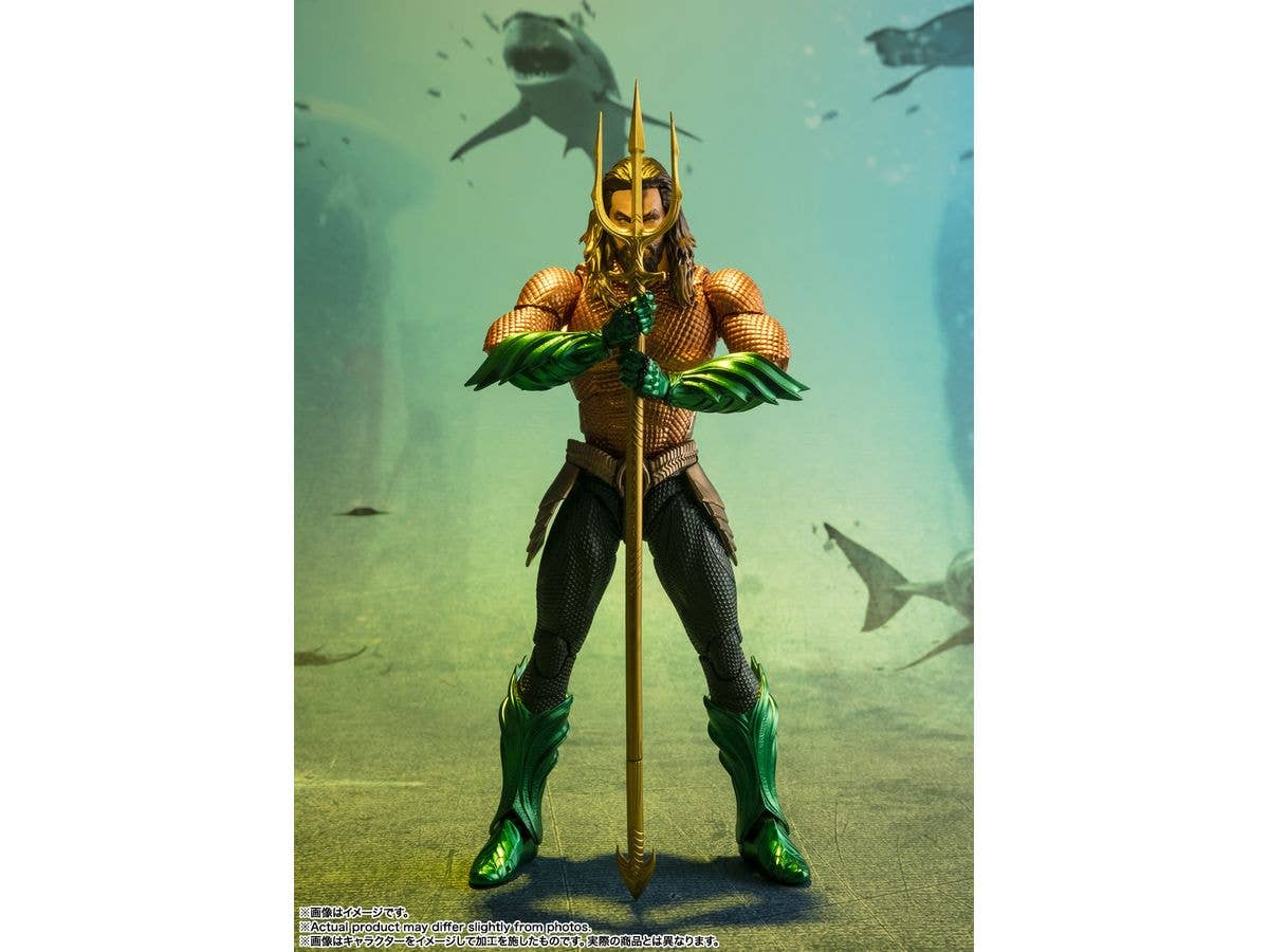 BANDAI Spirits Aquaman (Aquaman and the Lost Kingdom) "AQUAMAN AND THE LOST KINGDOM", TAMASHII NATIONS S.H.Figuarts | 4573102665010