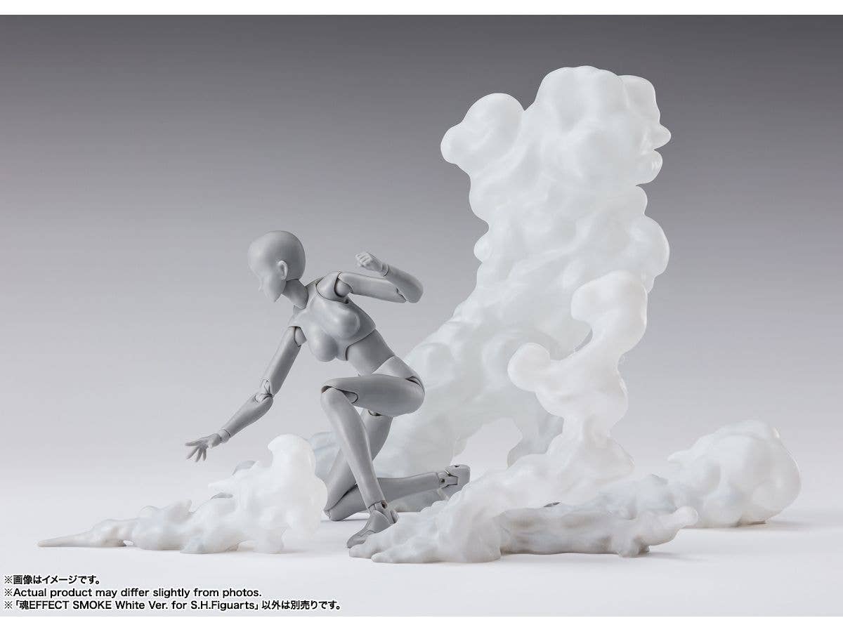 BANDAI Tamashii TAMASHII EFFECT SMOKE White Ver. for S.H.Figuarts TAMASHII EFFECT, TAMASHII NATIONS TAMASHII EFFECT | 4573102666772