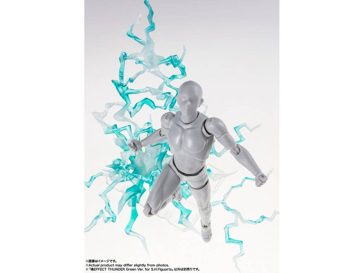 BANDAI Tamashii TAMASHII EFFECT THUNDER Green Ver. for S.H.Figuarts TAMASHII EFFECT, TAMASHII NATIONS TAMASHII EFFECT | 4573102666789