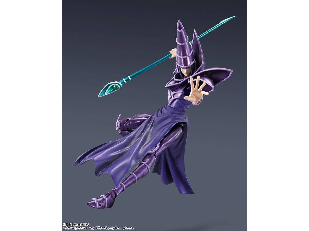 TAMASHII NATIONS DARK MAGICIAN "Yu-Gi-Oh", TAMASHII NATIONS S.H.MonsterArts | 4573102667557