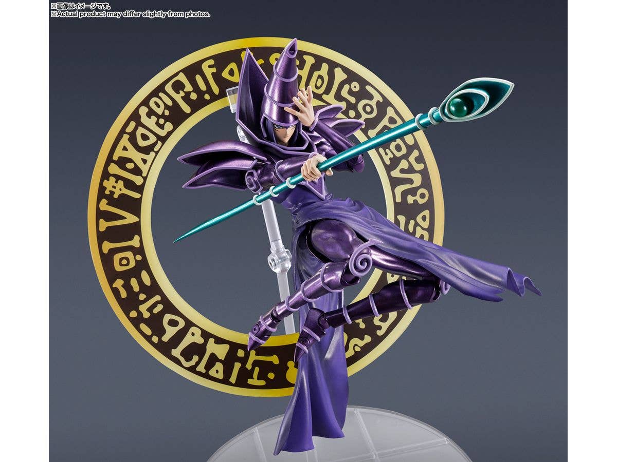 TAMASHII NATIONS DARK MAGICIAN "Yu-Gi-Oh", TAMASHII NATIONS S.H.MonsterArts | 4573102667557