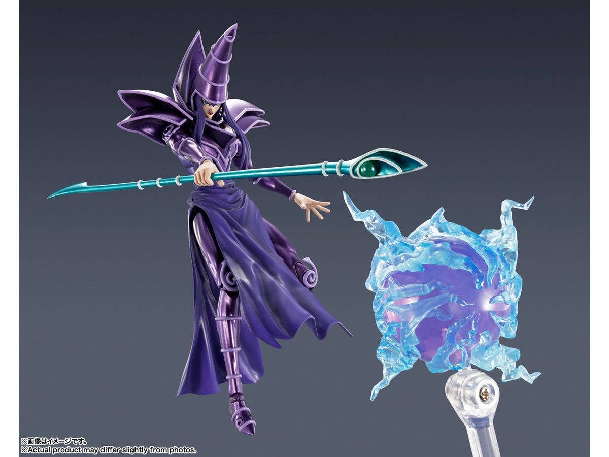 TAMASHII NATIONS DARK MAGICIAN "Yu-Gi-Oh", TAMASHII NATIONS S.H.MonsterArts | 4573102667557