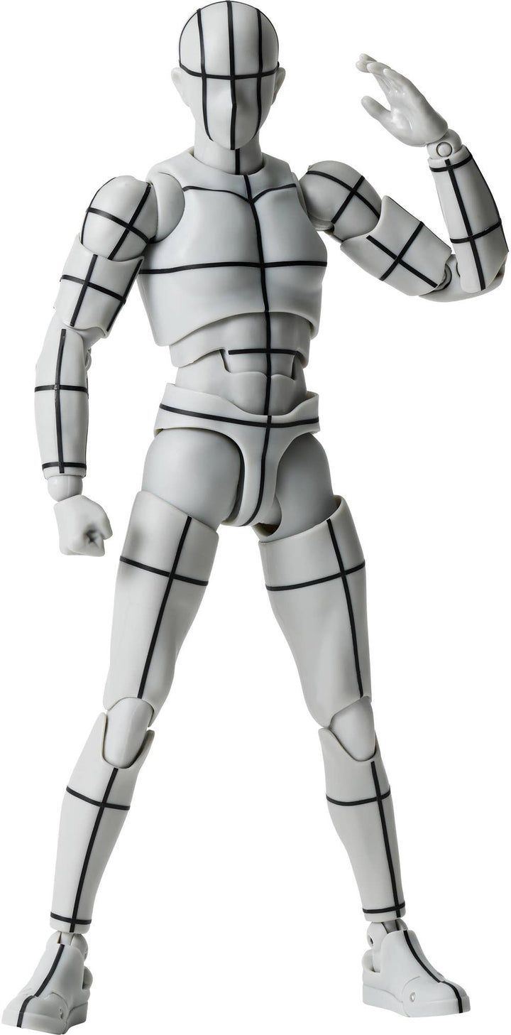 TAMASHII NATIONS BODY-KUN-Sports- Edition-WIRE FRAME- (Gray Color Ver.) "BODY-KUN/BODY-CHAN", TAMASHII NATIONS S.H.Figuarts | 4573102673077