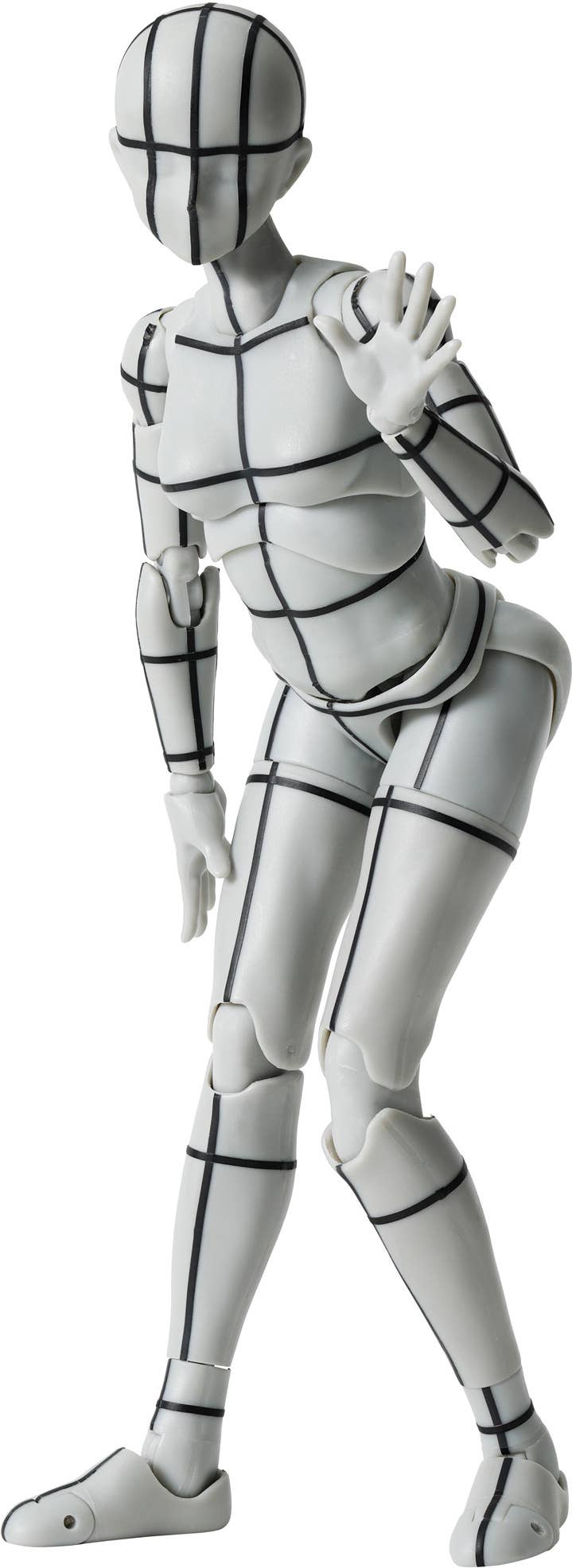 TAMASHII NATIONS BODY CHAN -Sports- Edition-WIRE FRAME- (Gray Color Ver.) "BODY-KUN/BODY-CHAN", TAMASHII NATIONS S.H.Figuarts | 4573102673084