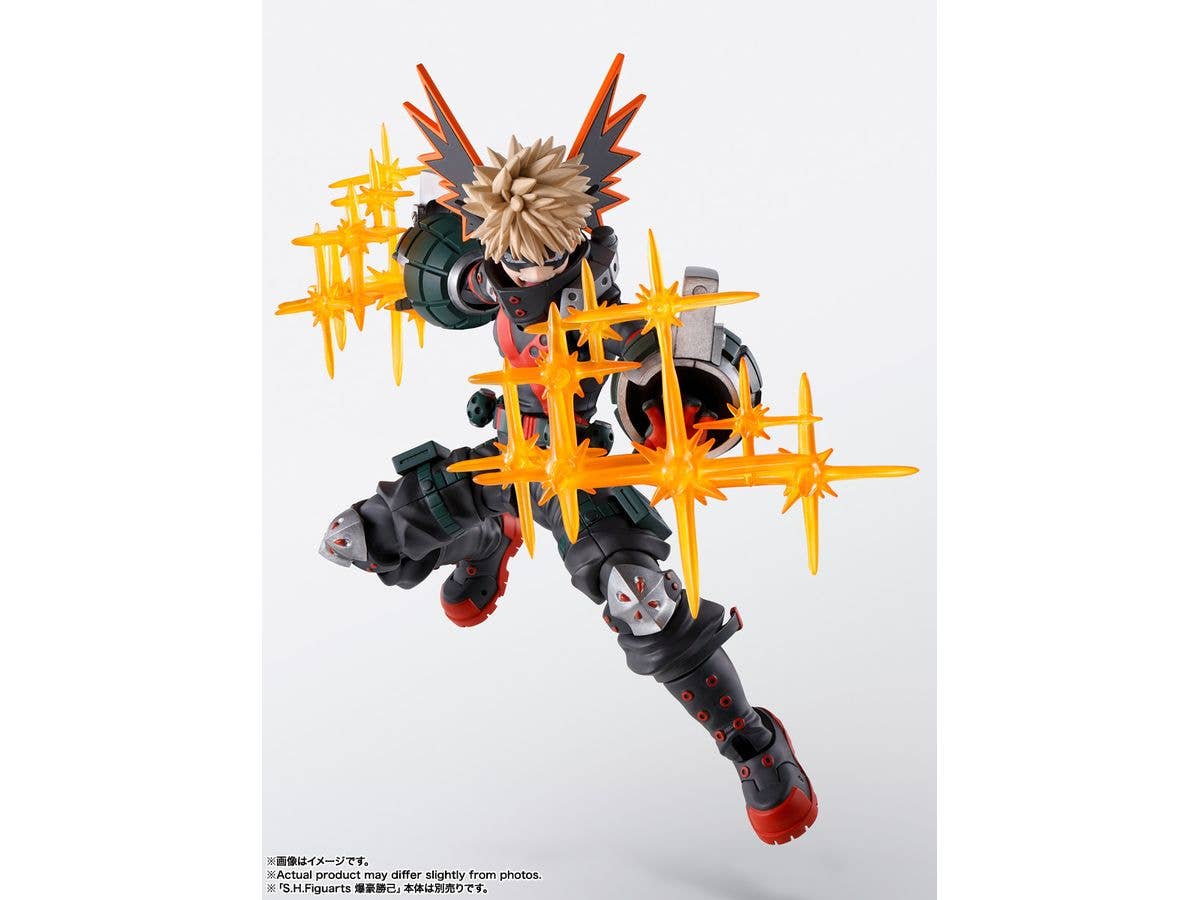 TAMASHII NATIONS IZUKU MIDORIYA ＆ KATSUKI BAKUGOU PLUS ULTRA OPTION PARTS SET "MY HERO ACADEMIA", TAMASHII NATIONS S.H.Figuarts | 4573102673299