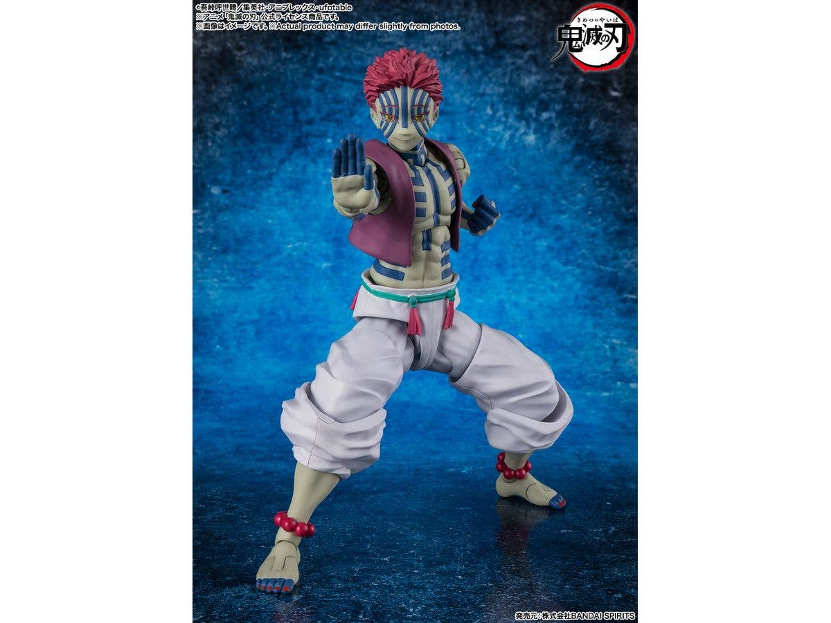 TAMASHII NATIONS Akaza "Demon Slayer: Kimetsu no Yaiba", TAMASHII NATIONS S.H.Figuarts | 4573102673602