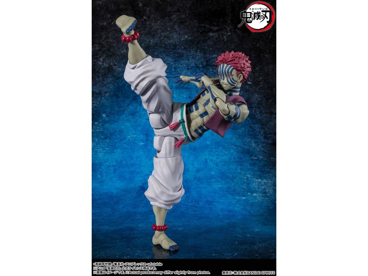 TAMASHII NATIONS Akaza "Demon Slayer: Kimetsu no Yaiba", TAMASHII NATIONS S.H.Figuarts | 4573102673602