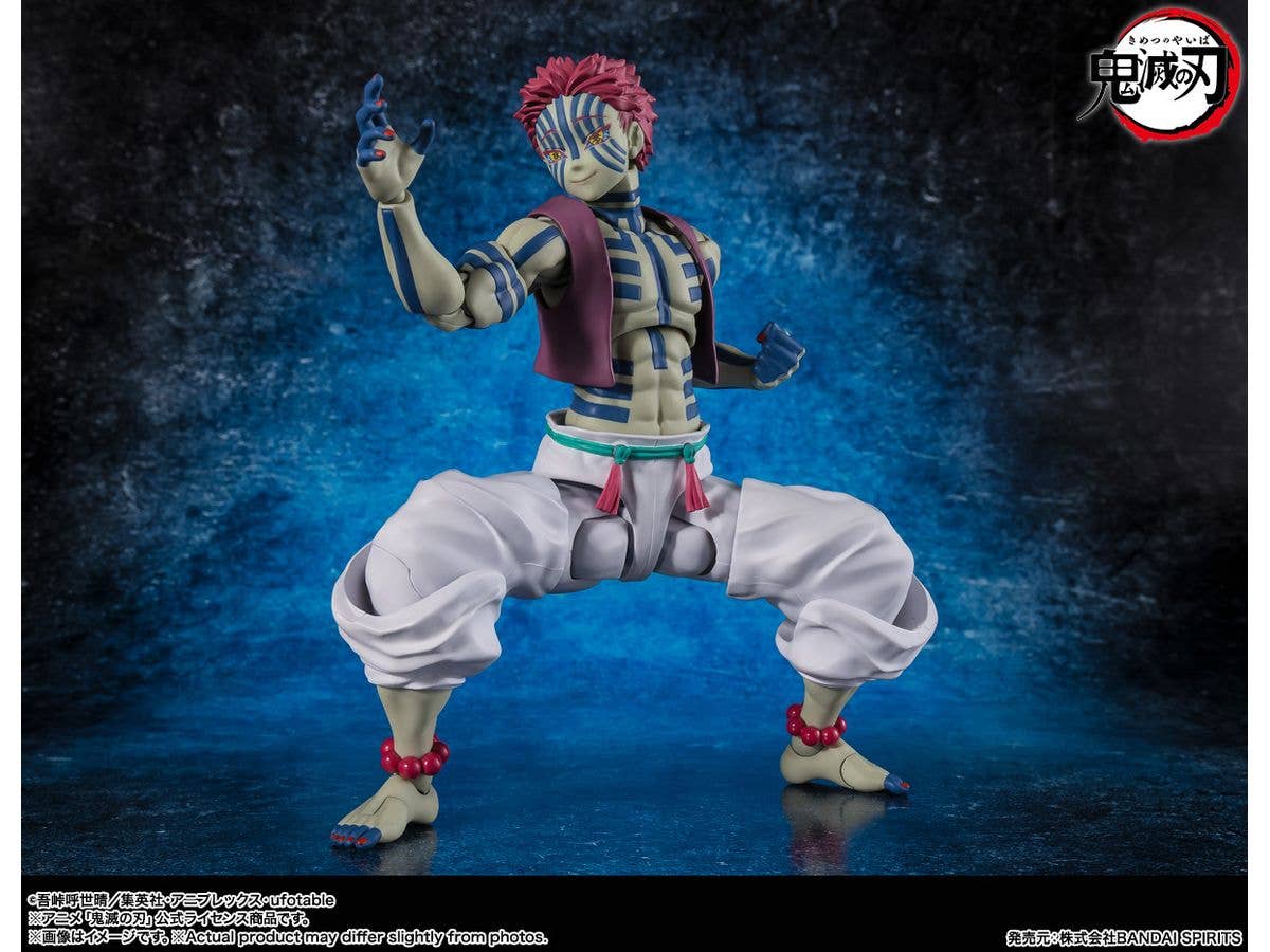 TAMASHII NATIONS Akaza "Demon Slayer: Kimetsu no Yaiba", TAMASHII NATIONS S.H.Figuarts | 4573102673602