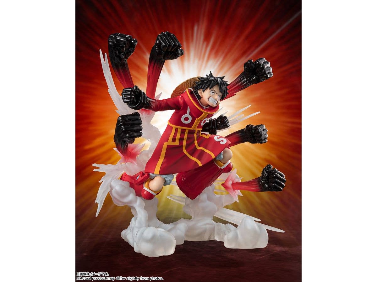 TAMASHII NATIONS [EXTRA BATTLE] MONKEY.D.LUFFY -GUM-GUM HAWK GATLING- "ONE PIECE", TAMASHII NATIONS FiguartsZERO | 4573102675040