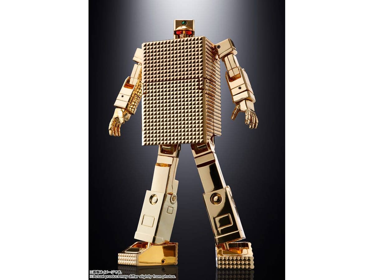 BANDAI Tamashii GX-32SP GOLD LIGHTAN THE GOLDEN WARRIOR CHOGOKIN 50th Ver. " GOLDLIGHTAN THE GOLDEN WARRIOR", TAMASHII NATIONS SOUL OF CHOGOKIN | 4573102675590